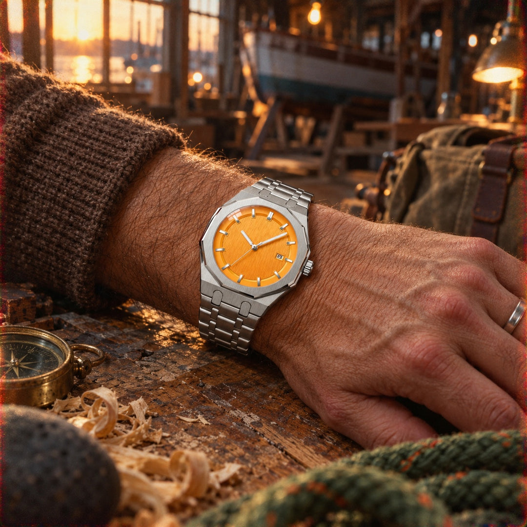Octavia Brushed Steel Watch — ce_p4k7_01