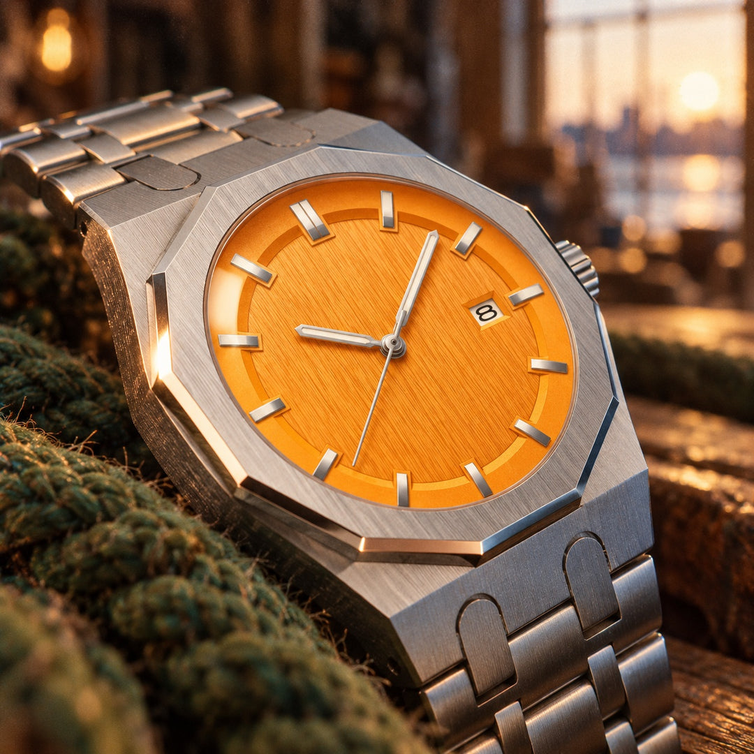 Octavia Brushed Steel Watch — ce_p4k7_01