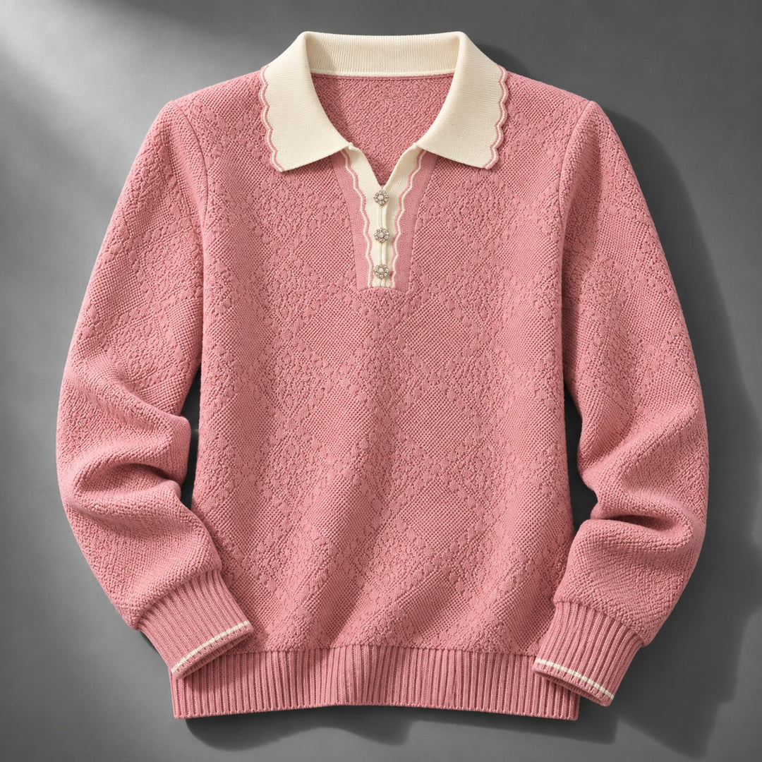 Odette Scallop Polo Sweater — ce_soul_s1_01