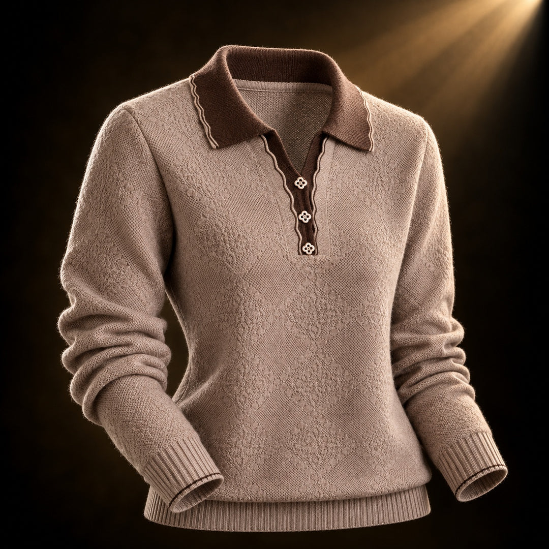 Odette Scallop Polo Sweater — ce_soul_s3_01