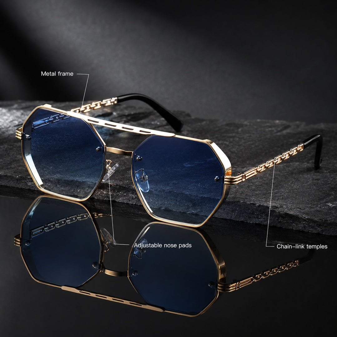 Ottagono Polygon Metal Sunglasses — ce_metastatic_02