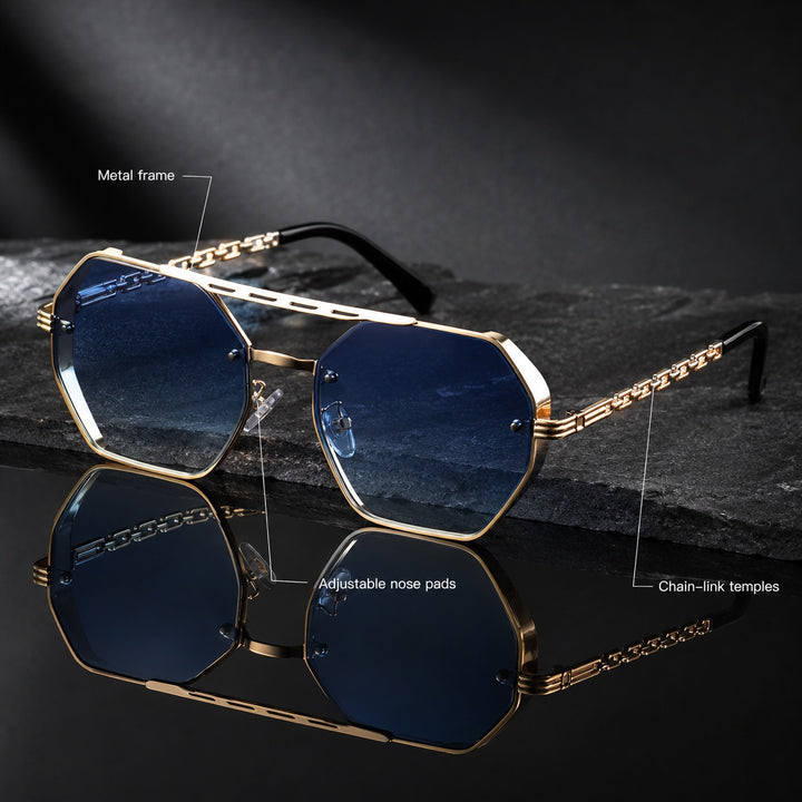 Ottagono Polygon Metal Sunglasses — ce_metastatic_02