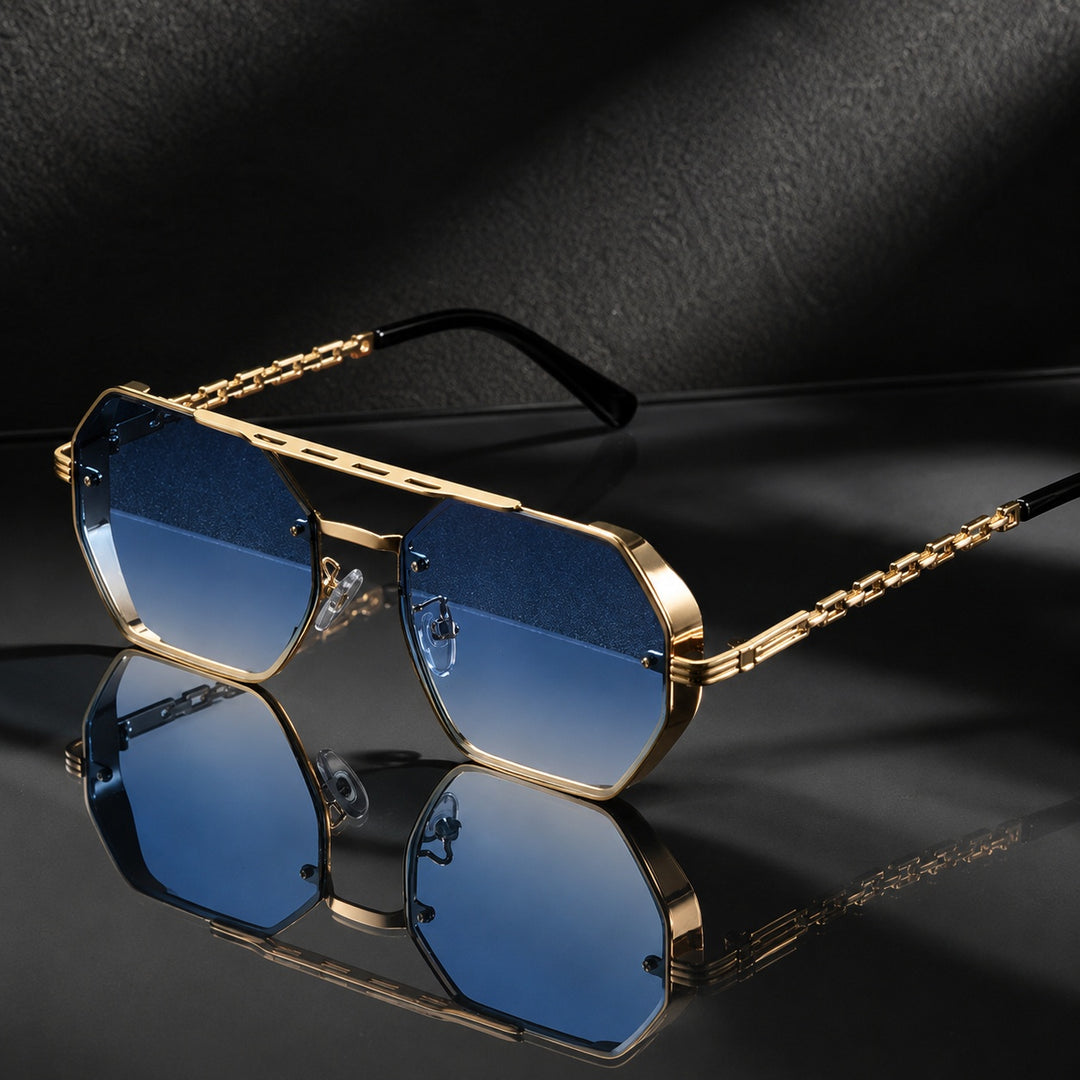 Ottagono Polygon Metal Sunglasses — ce_metastatic_03