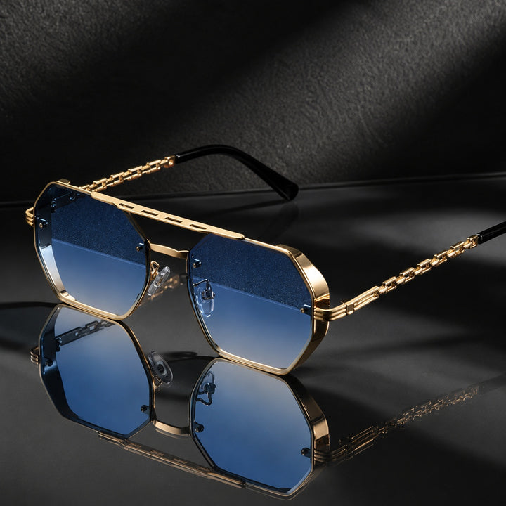 Ottagono Polygon Metal Sunglasses — ce_metastatic_03