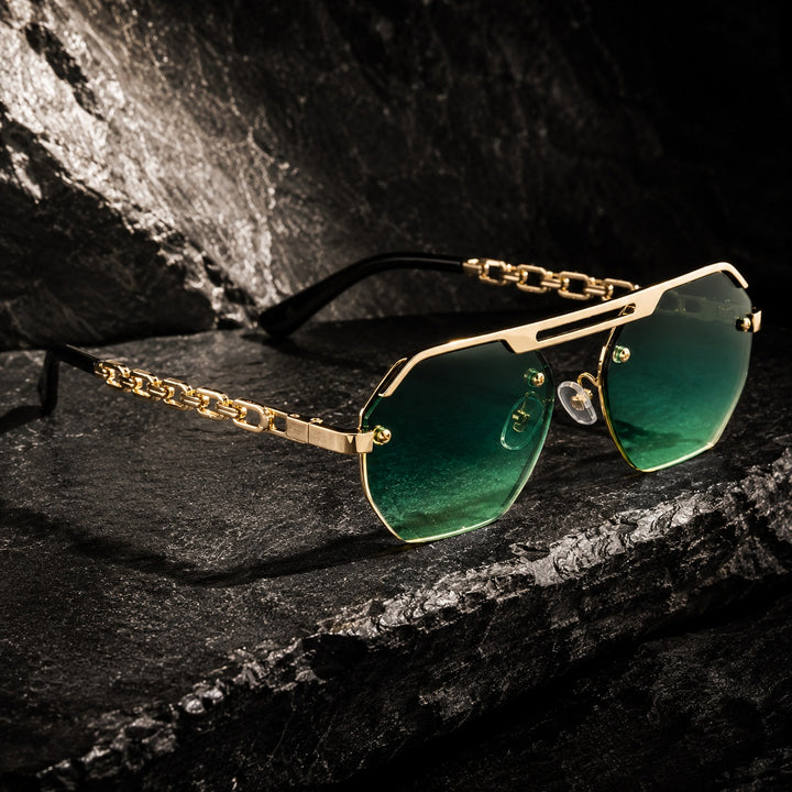 Ottagono Polygon Metal Sunglasses — ce_metastatic_06