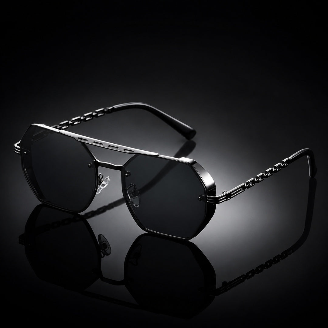 Ottagono Polygon Metal Sunglasses — ce_metastatic_08