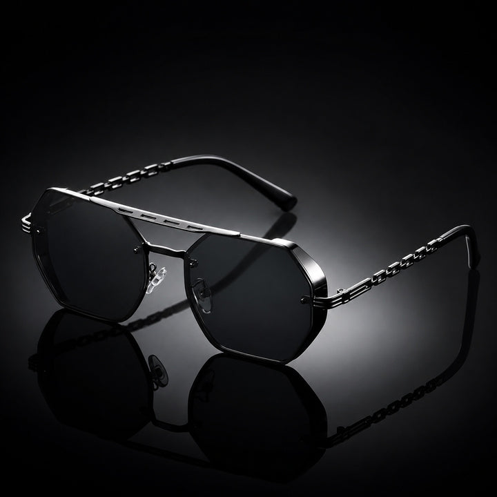 Ottagono Polygon Metal Sunglasses — ce_metastatic_08