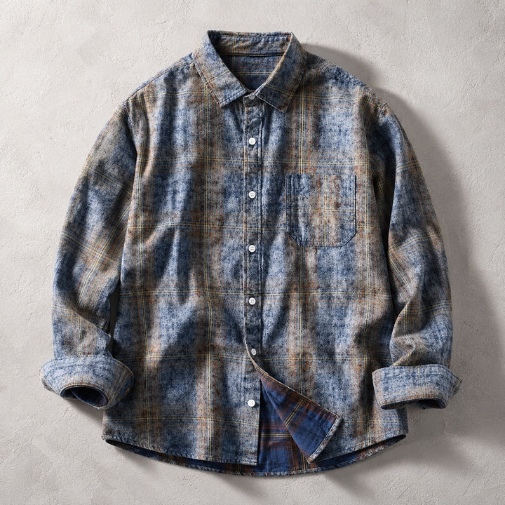 Painter Plaid Cotton Shirt — ce_soul_s1_01