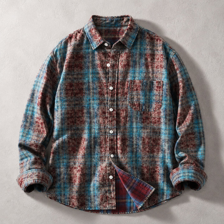 Painter Plaid Cotton Shirt — ce_soul_s1_01