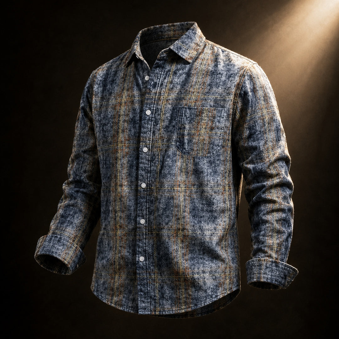 Painter Plaid Cotton Shirt — ce_soul_s3_01