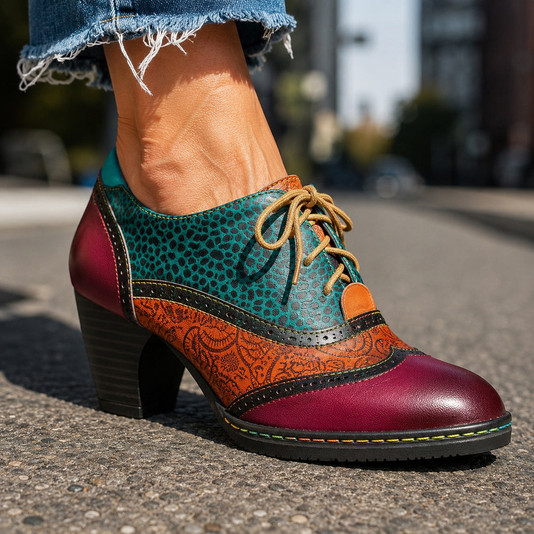 Paisley Patchwork Brogue Pumps — ce_brooklyn_s2_01