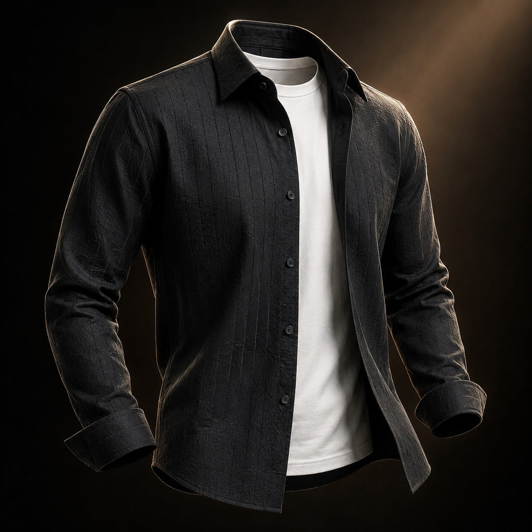 Palazzo Textured Dress Shirt — ce_soul_s3_01