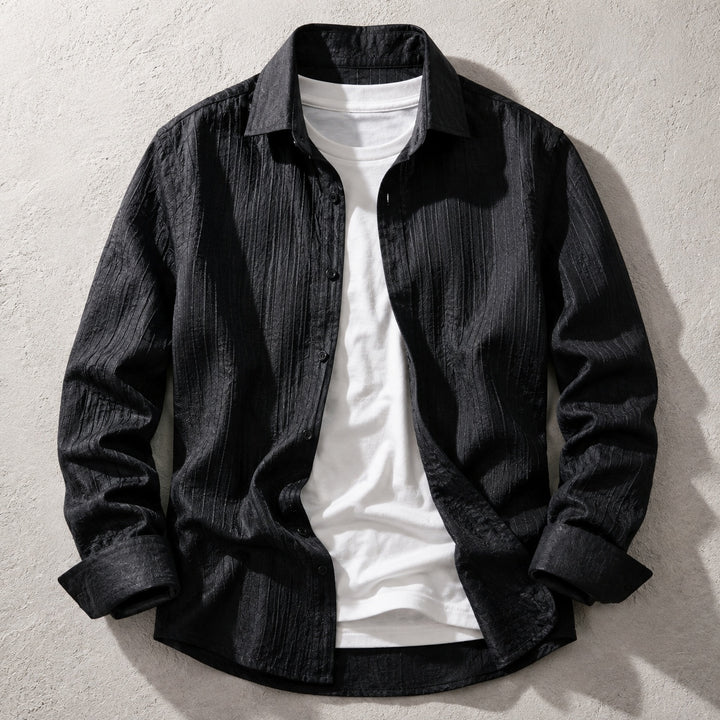 Palazzo Textured Dress Shirt — ce_soul_s1_01