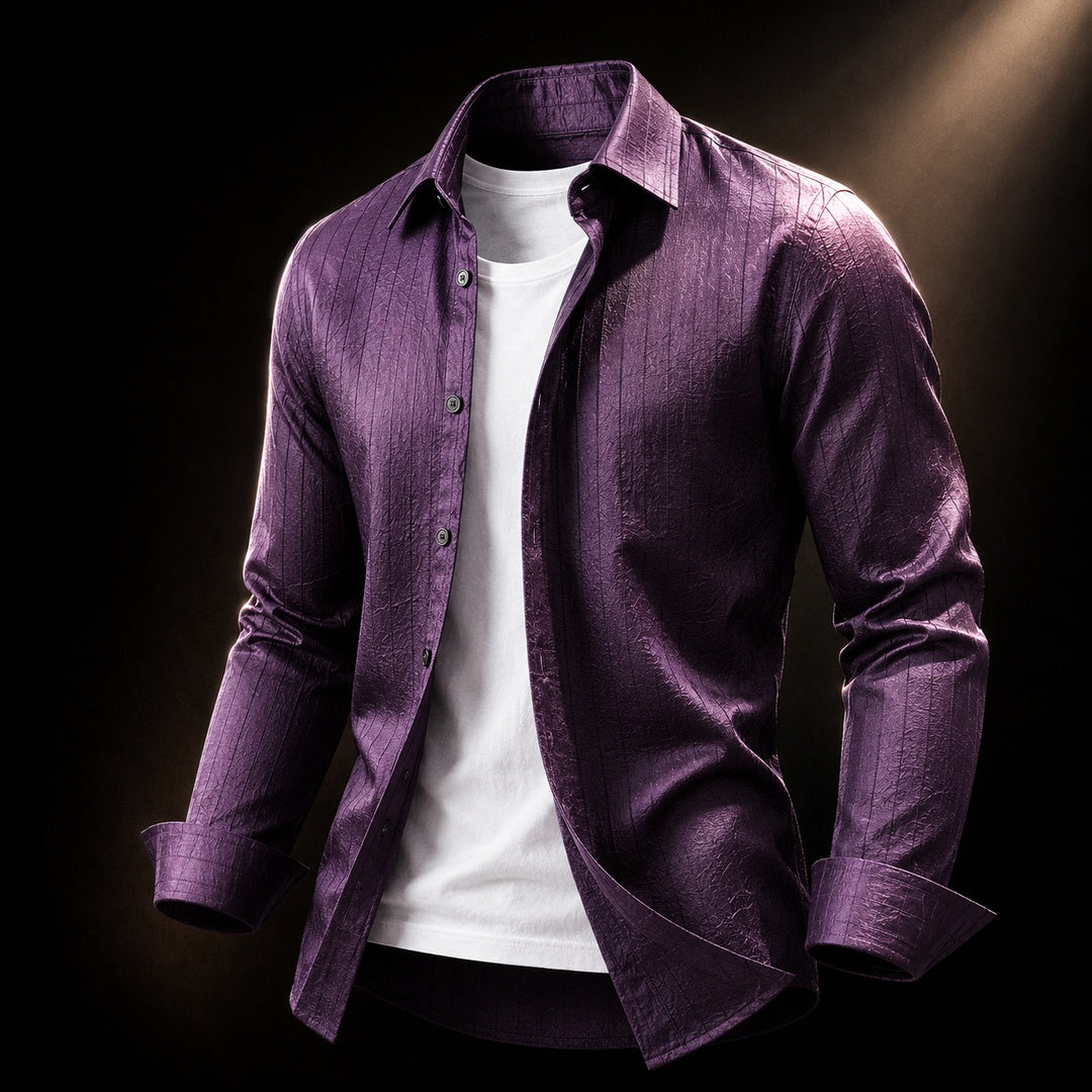 Palazzo Textured Dress Shirt — ce_soul_s3_01