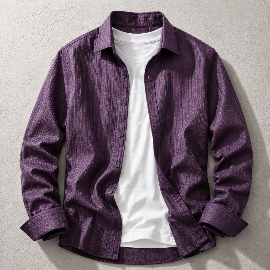 Palazzo Textured Dress Shirt — ce_soul_s1_01