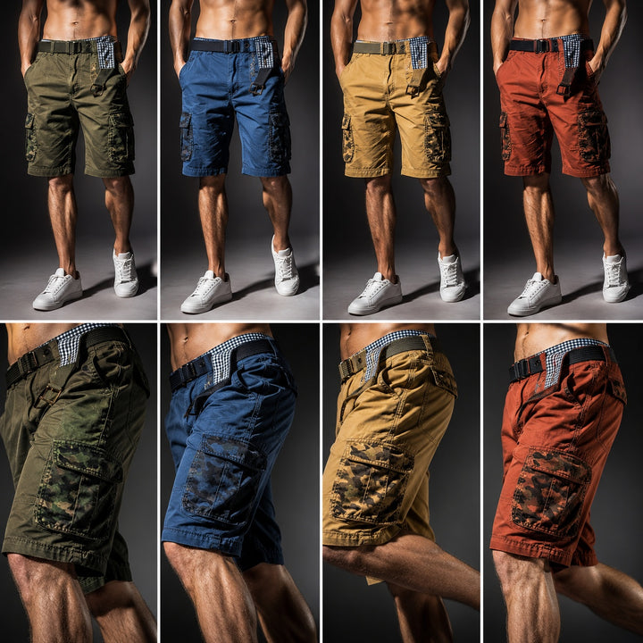 Pattuglia Camo-Trim Cargo Shorts — ce_studio_01
