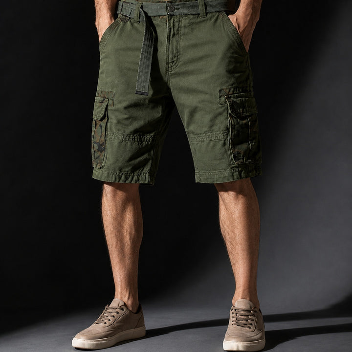 Pattuglia Camo-Trim Cargo Shorts — ce_studio_01
