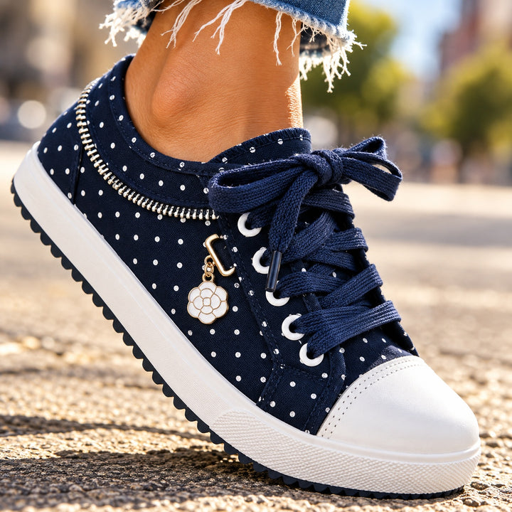 Pinpoint Dot Canvas Sneakers — ce_brooklyn_s2_01