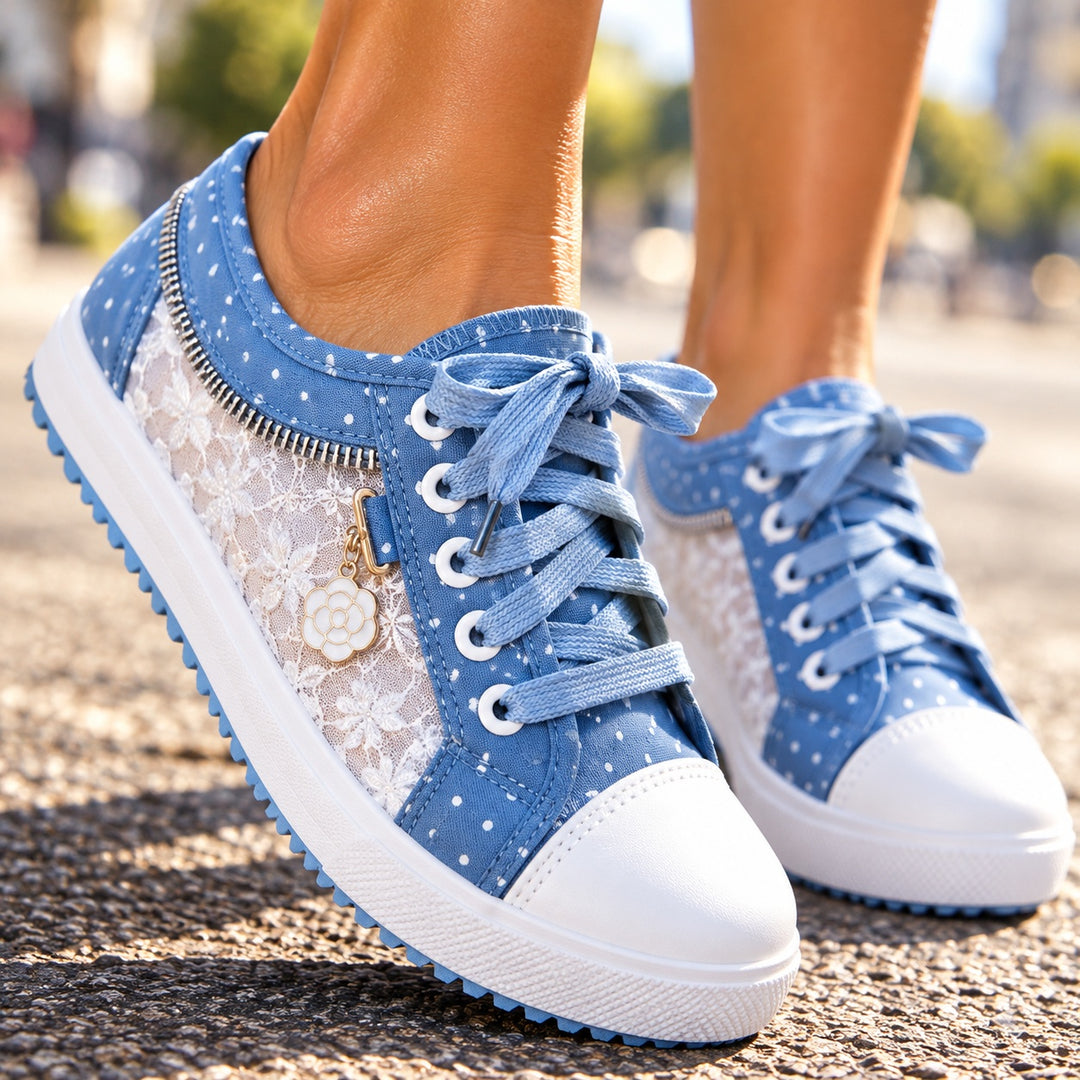 Pinpoint Dot Canvas Sneakers — ce_brooklyn_s1_01