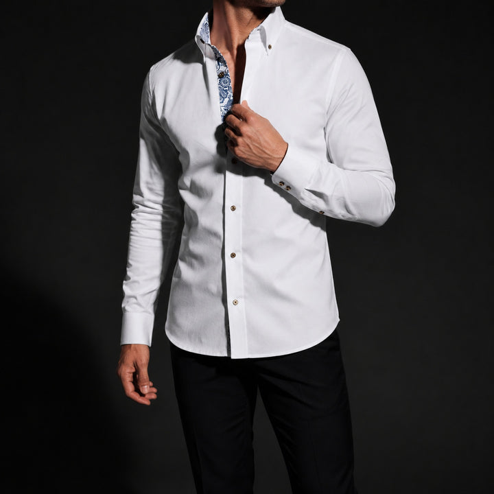 Porcellana Blue Willow Dress Shirt — ce_studio_01