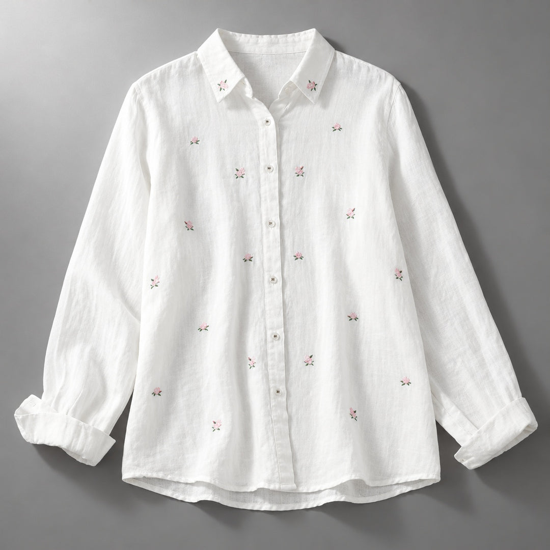 Posy Embroidered Cotton Blouse — ce_soul_s1_01