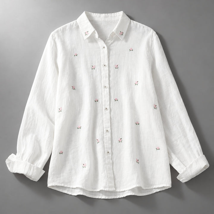 Posy Embroidered Cotton Blouse — ce_soul_s1_01