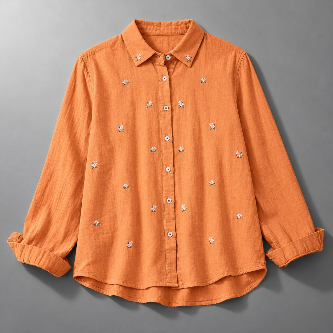 Posy Embroidered Cotton Blouse — ce_soul_s1_01