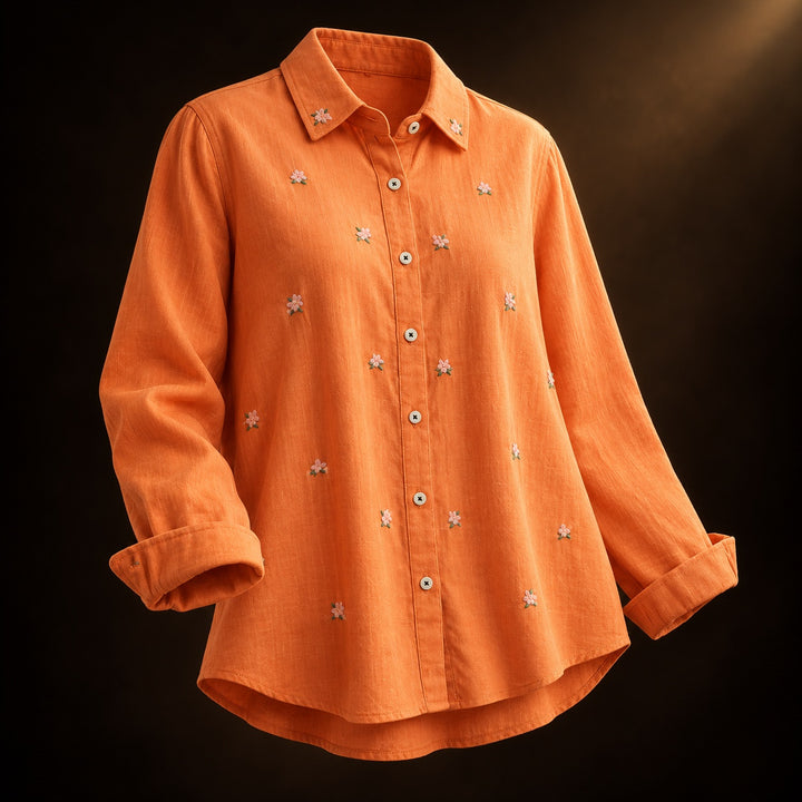 Posy Embroidered Cotton Blouse — ce_soul_s3_01