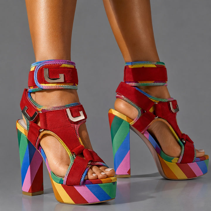 Prismatica Rainbow Platform Sandals — ce_brooklyn_s3_01