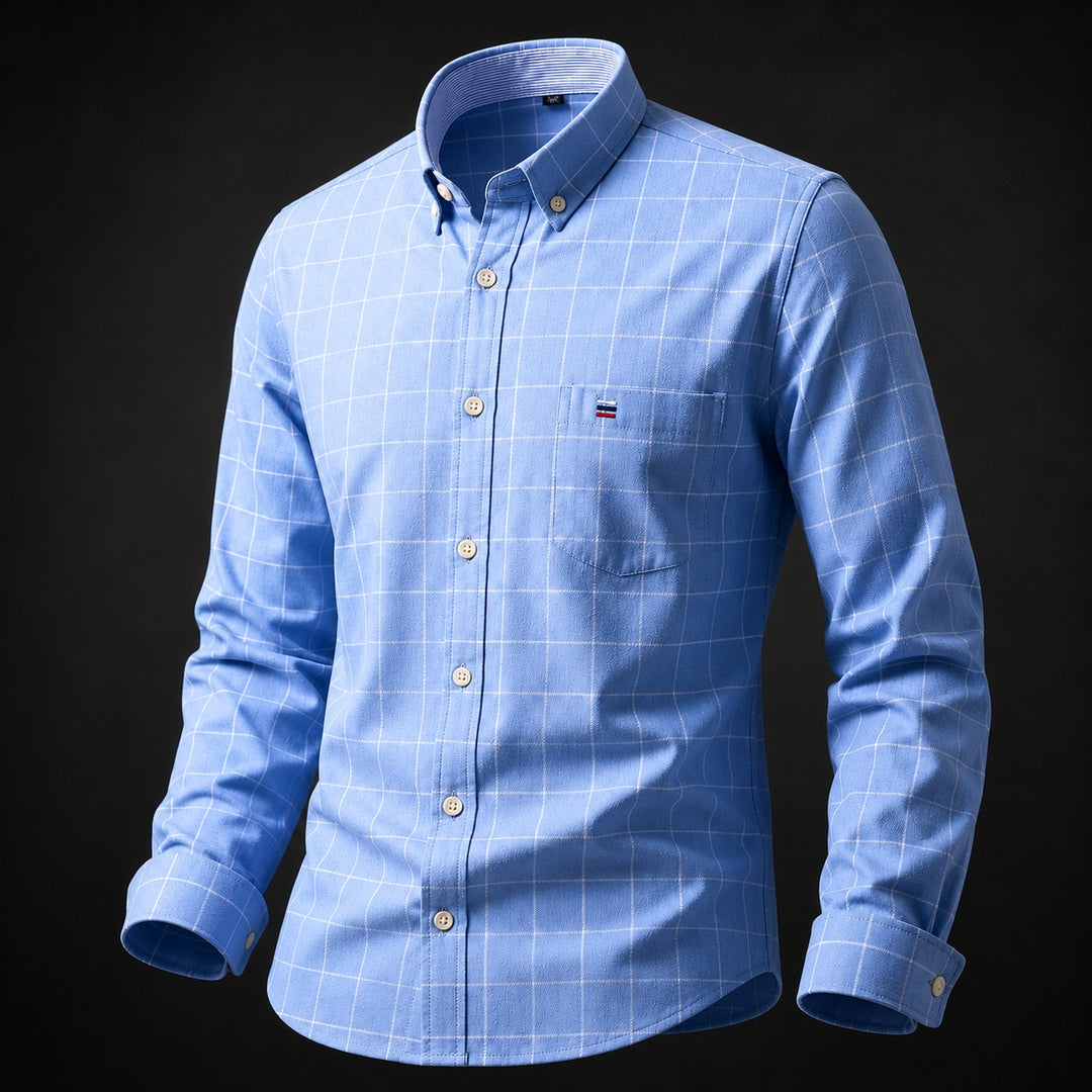 Quadra Plaid Oxford Shirt — ce_metastatic_03