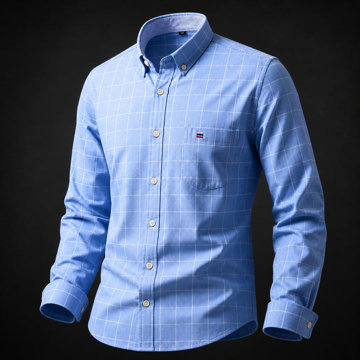 Quadra Plaid Oxford Shirt — ce_metastatic_03
