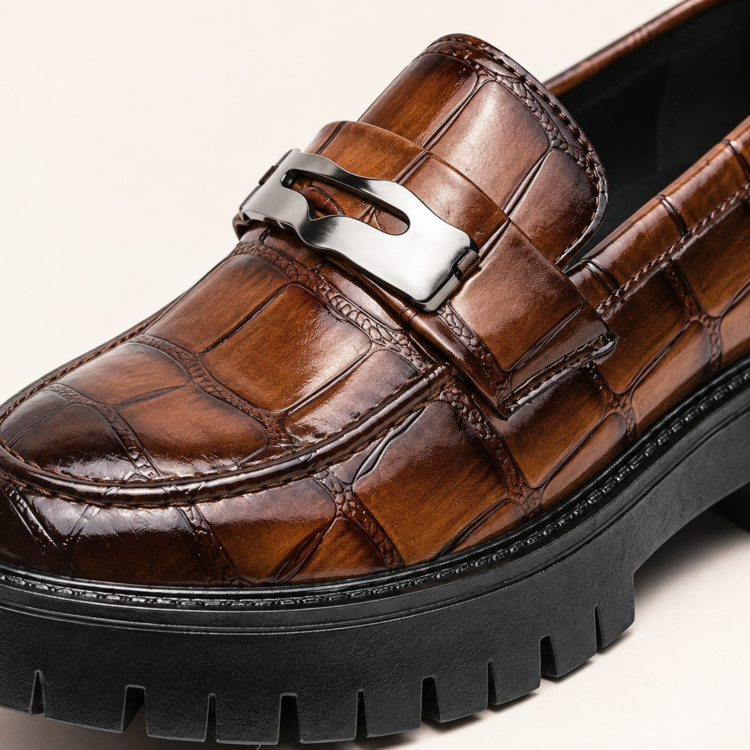 Quarry Croc-Embossed Loafers — ce_metastatic_01