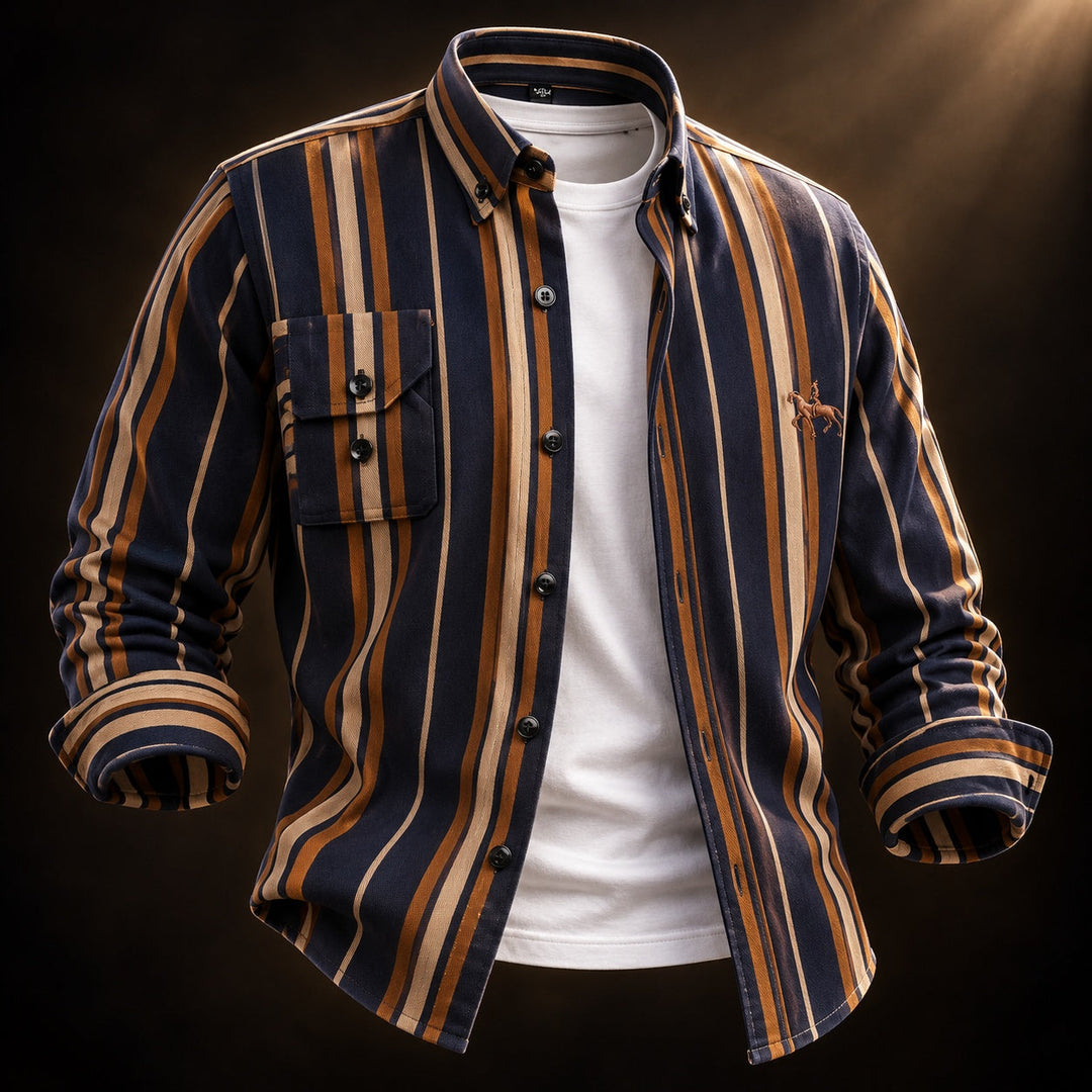 Racecourse Striped Oxford Shirt — ce_soul_s3_01