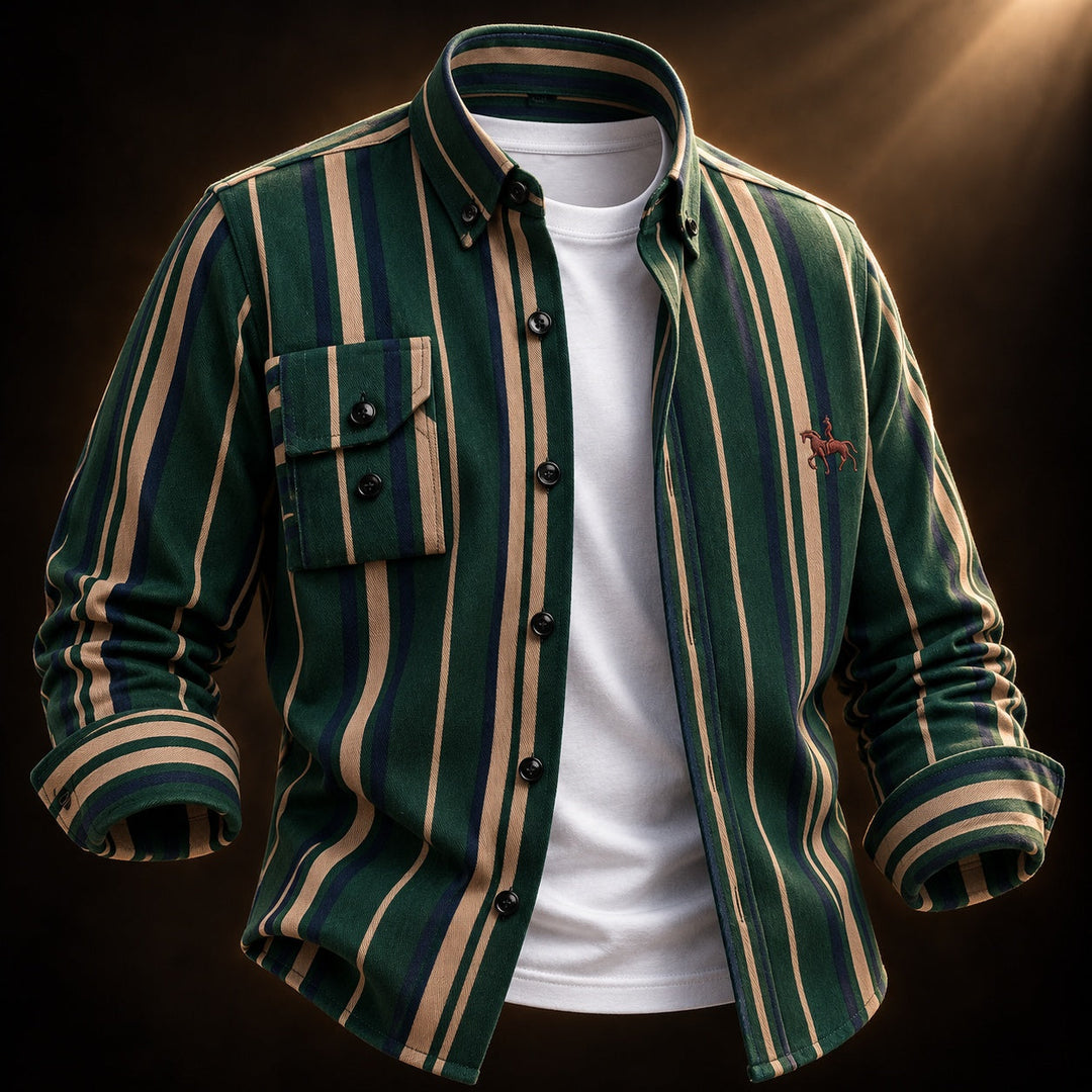 Racecourse Striped Oxford Shirt — ce_soul_s3_01