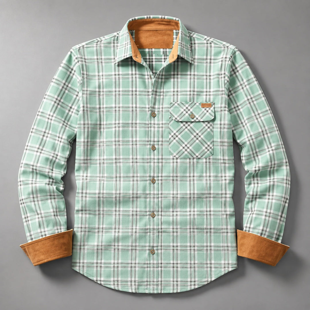Ranger Plaid Contrast Shirt — ce_soul_s1_01