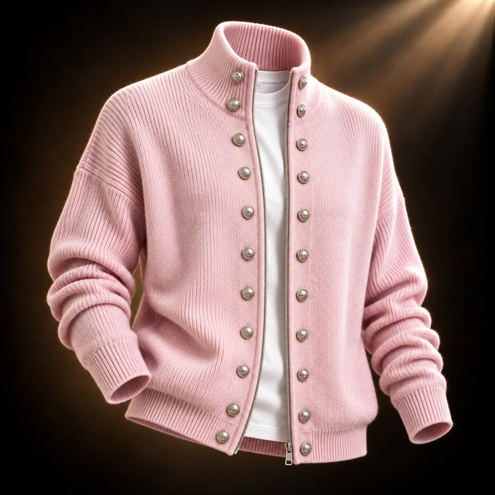 Regiment Button Knit Cardigan — ce_soul_s3_01