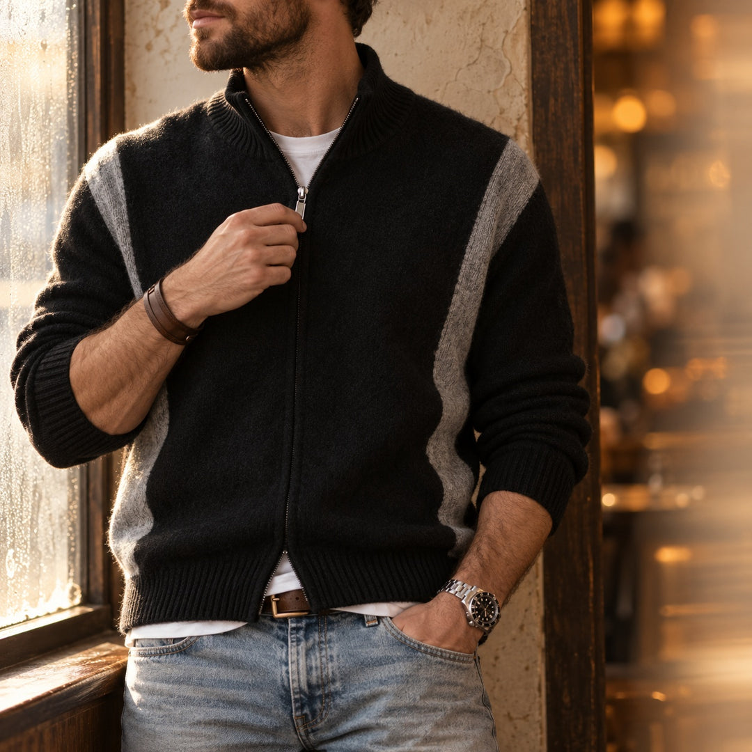 Ridgeline Colorblock Wool Cardigan — ce_p4k7_01