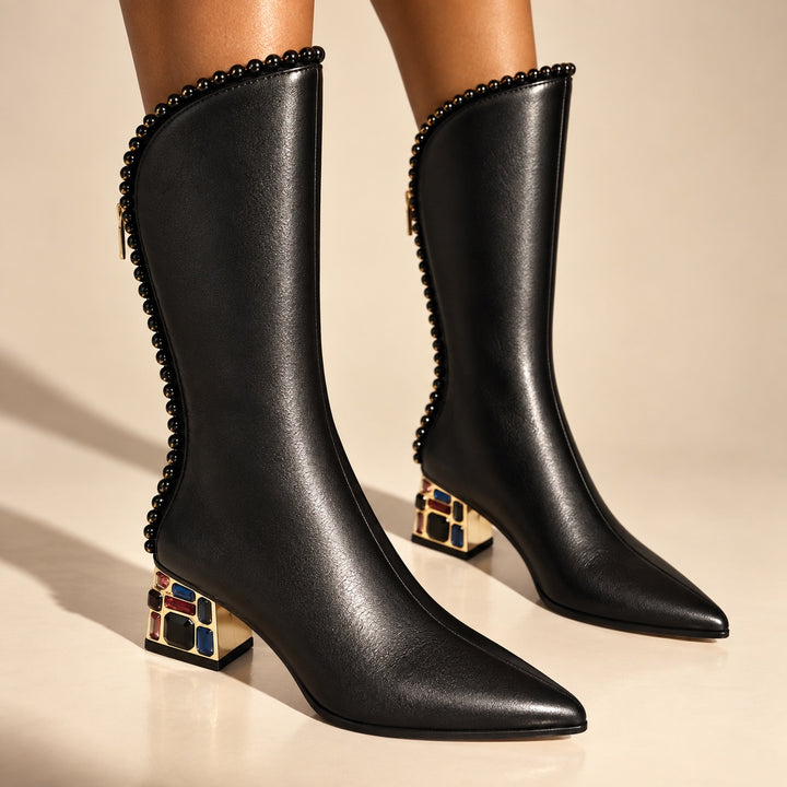 Rosalind Beaded Knee Boots — ce_brooklyn_s3_01