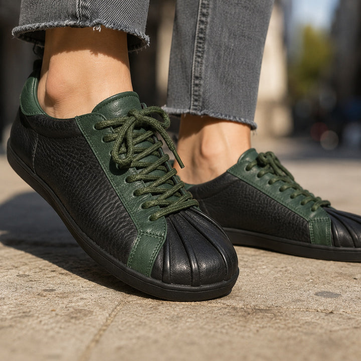 Sartina Pleated-Toe Lace-Up Sneakers — ce_brooklyn_s1_01
