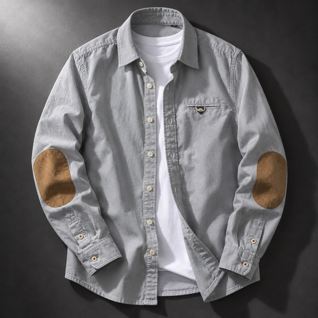 Scholar Elbow-Patch Oxford — ce_soul_s1_01
