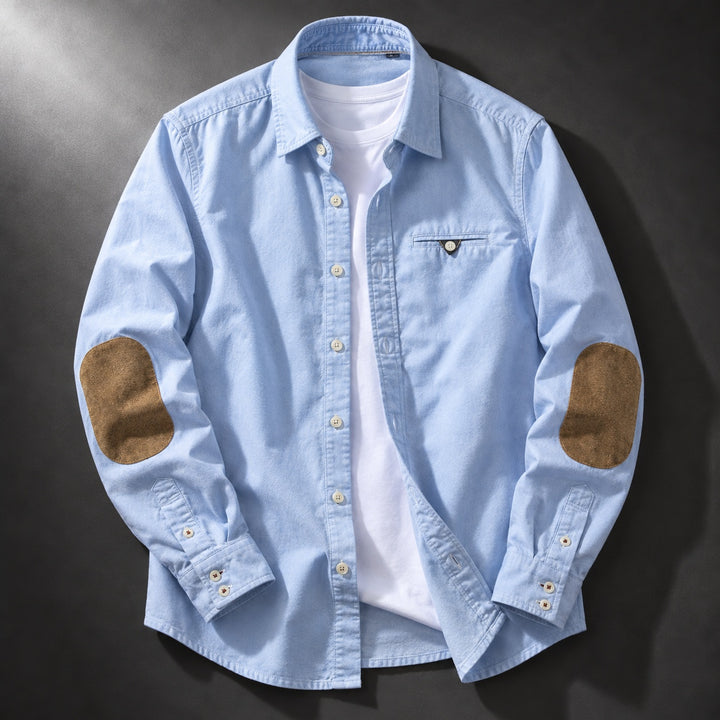 Scholar Elbow-Patch Oxford — ce_soul_s1_01