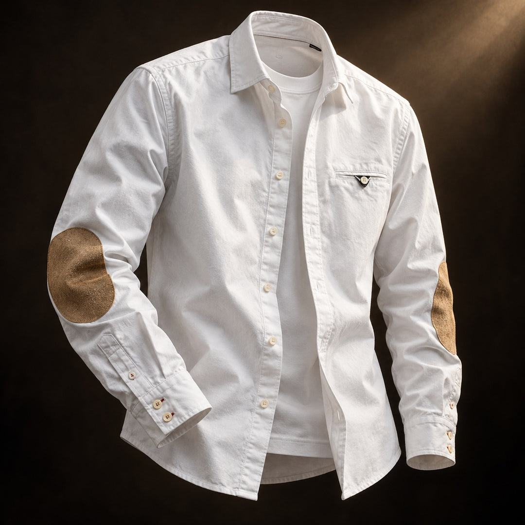 Scholar Elbow-Patch Oxford — ce_soul_s3_01
