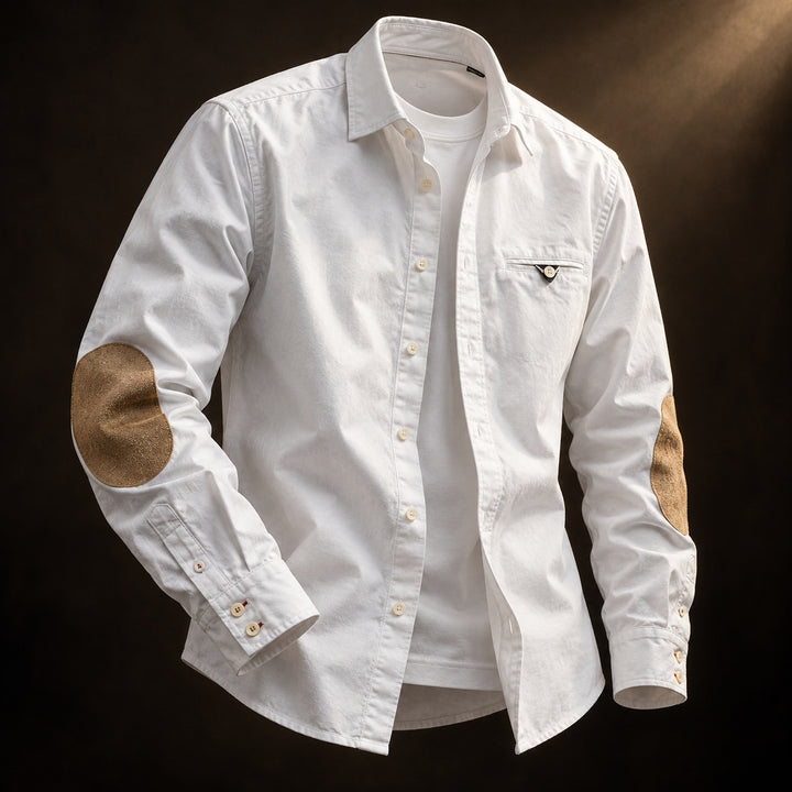 Scholar Elbow-Patch Oxford — ce_soul_s3_01