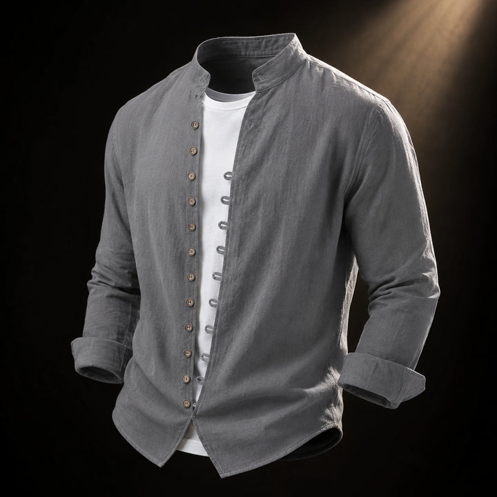 Seaside Band-Collar Shirt — ce_soul_s3_01