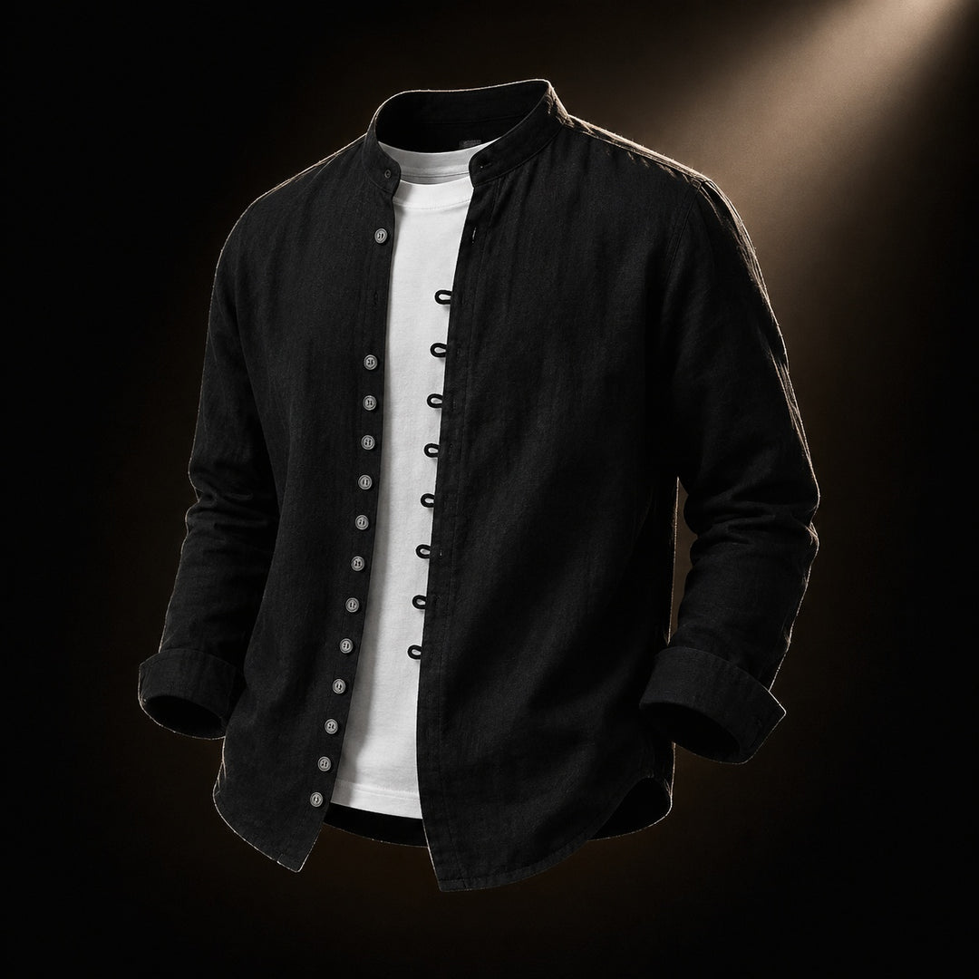 Seaside Band-Collar Shirt — ce_soul_s3_01