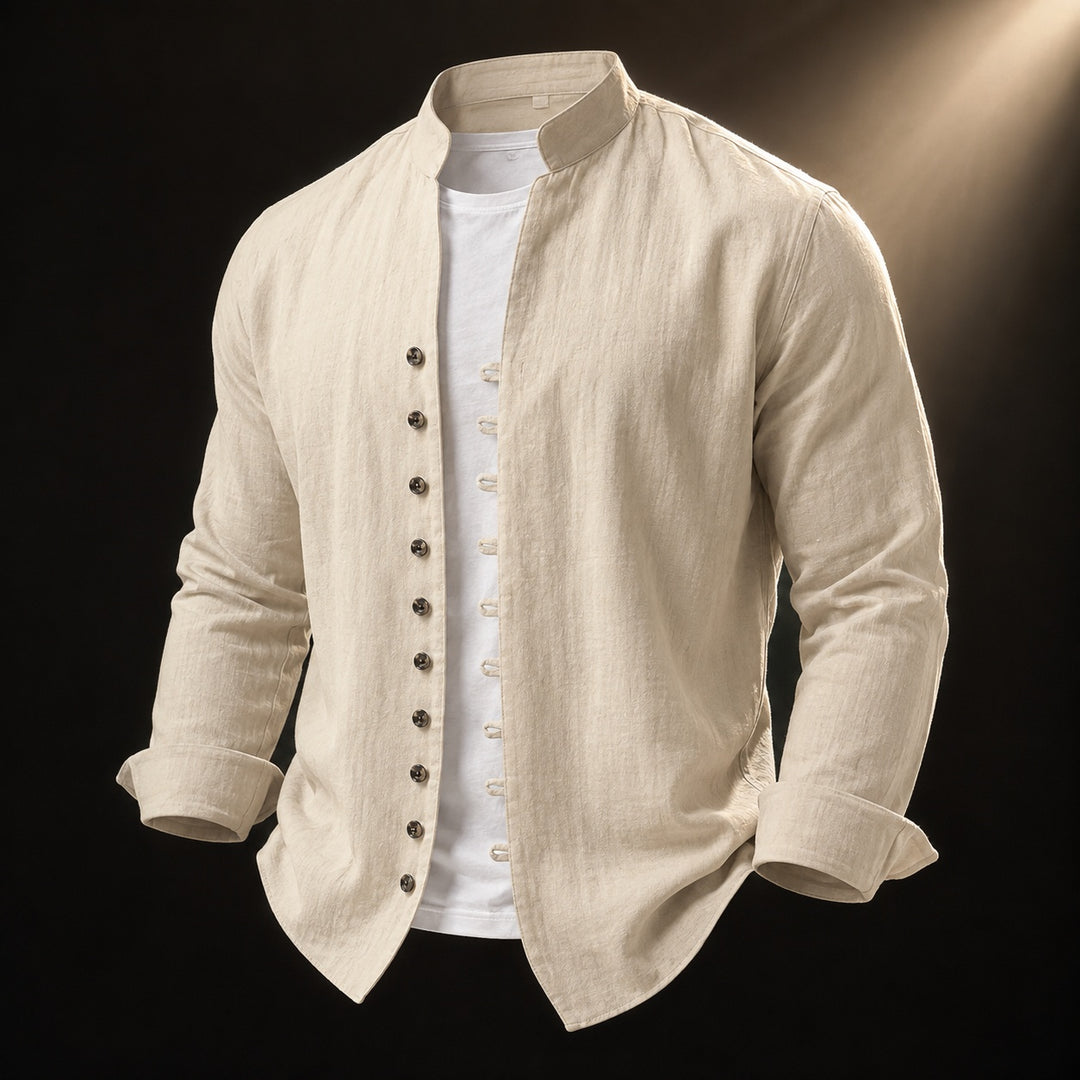 Seaside Band-Collar Shirt — ce_soul_s3_01