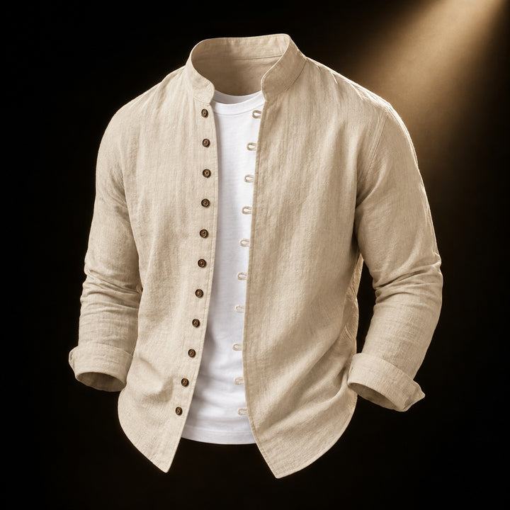 Seaside Band-Collar Shirt — ce_soul_s3_01