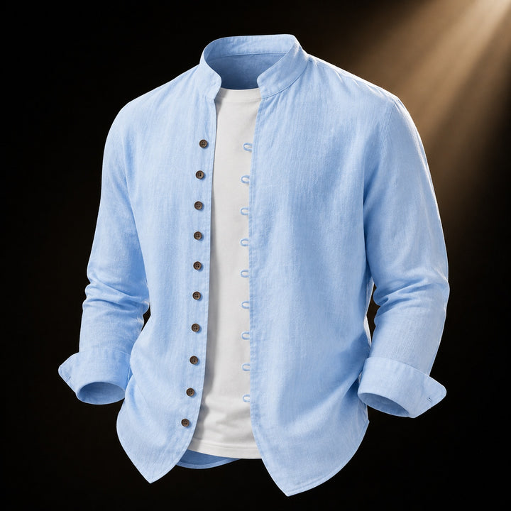 Seaside Band-Collar Shirt — ce_soul_s3_01