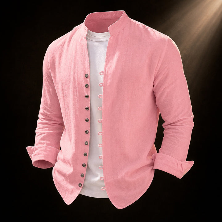 Seaside Band-Collar Shirt — ce_soul_s3_01