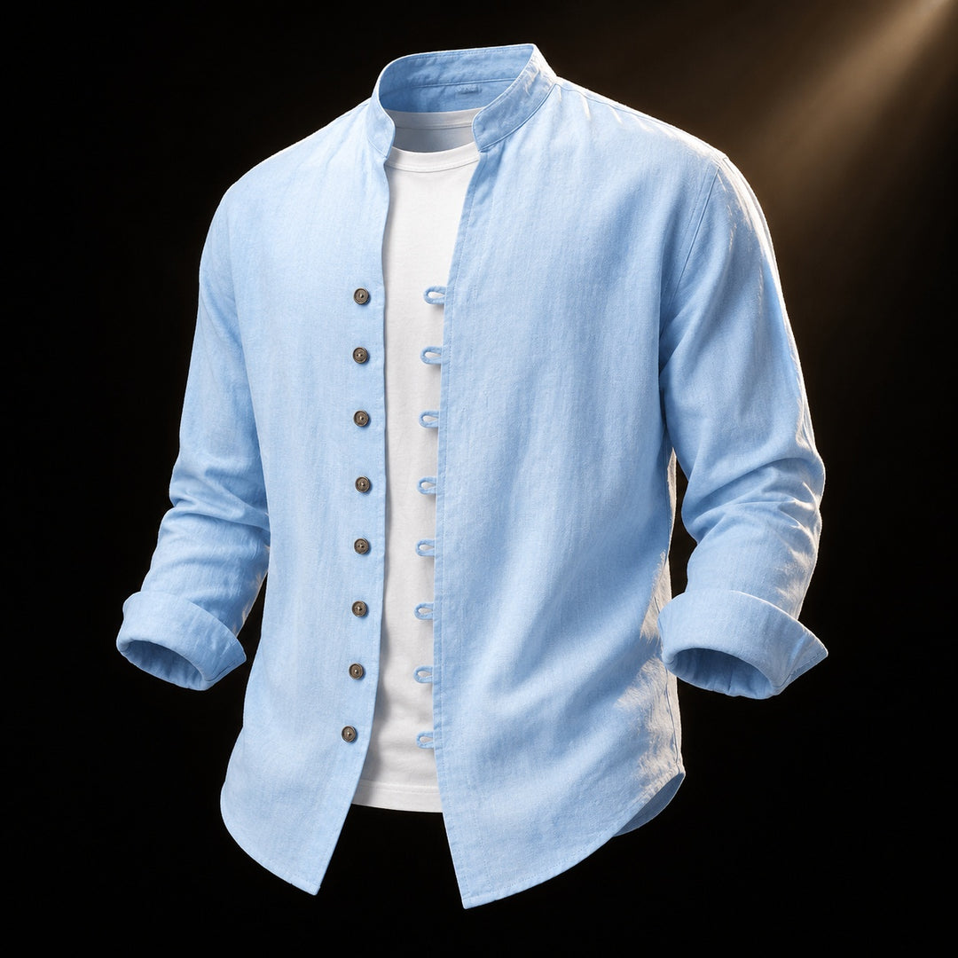 Seaside Band-Collar Shirt — ce_soul_s3_01
